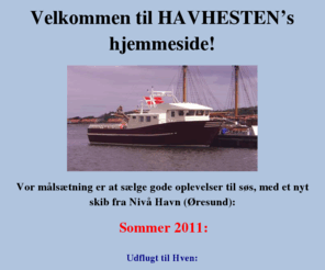 havhesten.dk: Velkommen til rederiet Havhesten’s Hjemmeside
