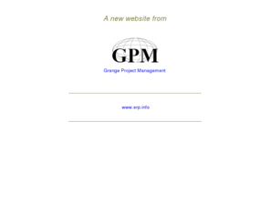 erp.info: erp.info - A new site project by GPM
GPM provide network and internet solutions as well as domain names and web design for our business and corporate customers.