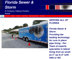 permaliner.info: Home
Florida Sewer & Storm Home Page, Free Estimates for Perma -Liner trenchless technology, Tampa Bay sewer lining old pipes,
cost of cast iron sewer replacement in florida, video inspect your sewer before replacing, #1 in epoxy pipe lining, Florida Se 