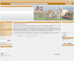servimarcasochoa.com: Servimarcas Ochoa - Inicio
Servimarcas ochoa empresa dedicada a la creacin de articulos para marcar el ganado con diseo personalizado