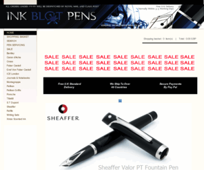 lp-jewellery.com: HOME - Pens & Refills from Ink Blot. Caran d'Ache, Cross, Montegrappa, ST Dupont, Sheaffer
Stockists of fine writing pens, refills and ink from Caran d'Ache, Conway Stewart, Cross, Delta, Faber Castell, Montegrappa, Pelikan, Porsche, Tibaldi, S.T Dupont & Sheaffer. Free U.K & Eire Delivery.