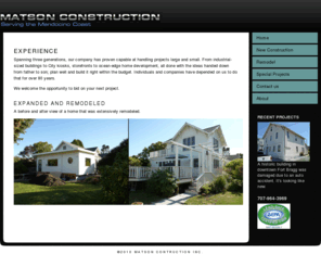 matsonconstruction.biz: Matson Construction Inc. - Commercial, Residential, and Industrial Builders, Fort Bragg, Mendocino County, CA
