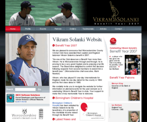 vikram-solanki.com: Home / Vikram Solanki Website - Vikram Solanki Offical Website
The Official and Benefit Year Website for Vikram Solanki, Batsman and Captain of Worcestershire County Cricket Club.