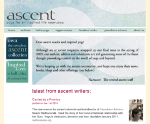 ascentmagazine.net: ascent magazine weblog
ascent magazine weblog   