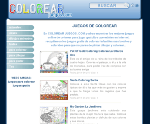 colorearjuegos.com: juegos de colorear
los mejores juegos de colorear y pintar en colorearjuegos.com