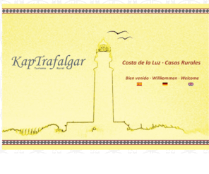 kaptrafalgar.com: Costa de la Luz - Ferienhäuser und Ferienwohnungen von privat - by Kap Trafalgar Turismo Rural
KapTrafalgar - Turismo Rural - Casas Rurales, Chalets, Apartamentos - casas de alquiler en la Costa de la Luz