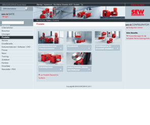movidrive.mobi: SEW-EURODRIVE Produkte
SEW-EURODRIVE ist ein führender Anbieter im Bereich Antriebstechnik. Das Produktspektrum erstreckt sich über Getriebemotoren und Frequenzumrichtern bis hin zu komplexen Antriebslösungen aus einer Hand.