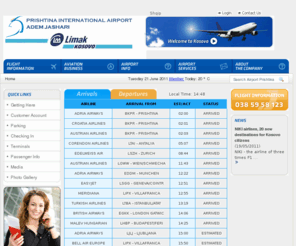 limakkosovo.com: Pristina International Airport
Welcome to Pristina International Airport