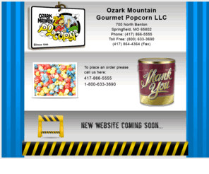 ozarkmountainpopcorn.com: Ozark Mountain Popcorn- Call us at 1-800-633-3690
