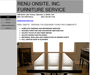 renuonsite.com: RENU ONSITE, INC. FURNITURE SERVICE
Furniture Restoration Chicago Illinois