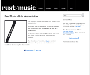 rustmusic.dk: Rust Music
Sideprojekter, live-versioner og b-sider