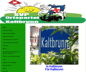 svpkaltbrunn.com: SVP Ortspartei Kaltbrunn - SVP Kaltbrunn
SVP Ortspartei Kaltbrunn