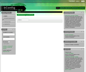 bconfig.com: Bienvenidos a la portada
bConfig! - el area de informática de tu empresa