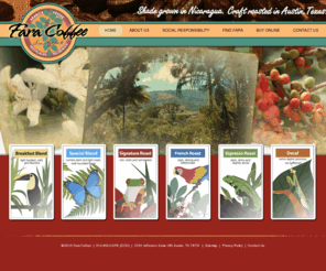 faracoffee.com: Fara Café | HOME
Fara Cafe gourmet coffee - Mountain-grown coffee in Matagalpa, Nicaragua since 1912