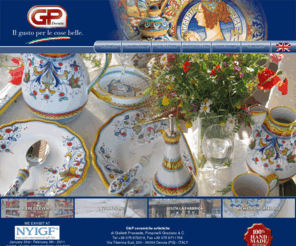 gpderuta.com: G.P. Ceramiche Artistiche - Deruta
Creazioni artigianali in ceramica per oggetti unici ed irripetibili.