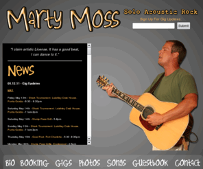 martymoss.net: :: MARTYMOSS.NET ::
Marty Moss - Solo Acoustic Rock Music