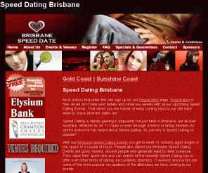 Speed Dating Agency Brisbane, Speed Dating Service Brisbane, Gold Coast,