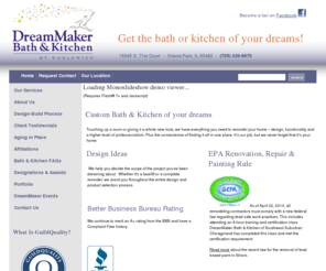 dreammakersouthwestsuburbs.com: DreamMakers Southwest Suburbs - Custom Kitchen & Baths - Orland Park, Palos Hills, Palos Park >  Home
DreamMaker - SouthWest suburbs provides kitchen & bath remodeling expertise in Orland Park, Palos Hills, Palos Park. We have CAPS designations & are members of the National Association of The Remodeling Industry.