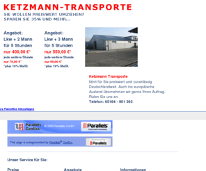 ketzmann-transporte.net: ketzmann-transporte.net
Umzug Umzüge umziehen Preise in Wiesbaden. Sparen Sie 35 % und mehr bei Ihrem Umzug in Wiesbaden. www.preiswert-umziehen.de