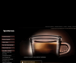 nesppresso.com: Nestlé Nespresso: The Art of Espresso, Exclusive Coffee Machines, the Premium Blends, the Accessories and Our Unique Club
Nespresso coffee, the art of espresso for coffee machine and espresso machine. 16 Premium Blends and a collection of accessories to enjoy your espresso.