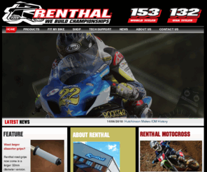 renthalroad.com: Renthal Cycling | Handlebars | Chainwheels | Grips | Stems
Cycling Products