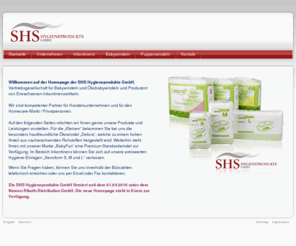 ribothbio.com: SHS Hygieneprodukte GmbH - Startseite
SHS Hygieneprodukte GmbH in Niederwerbig, Biowindel, Produkte für Inkontinenz