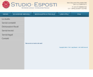 studioesposti.net: Commercialista, assistenza contabile
Studio commercialista Studio Esposti, revisore contabile, consulente fiscale e mediatore creditizio