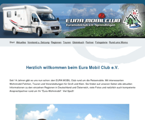 euramobilclub.de: Herzlich willkommen beim Eura-Mobil-Club e.V.
Eura-Mobil-Club e.V.