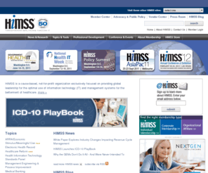 himss.org: HIMSS (Healthcare Information and Management Systems Society)
