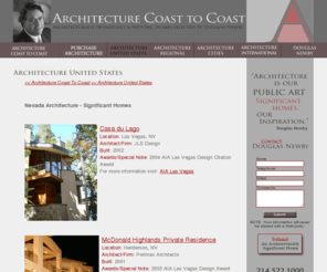 nevadamodernrealestate.com: Architecture Nevada, Nevada Modern, Architecture United States, Architecturally Significant Homes: Douglas Newby identifies Architecturally and Historically Important properties with designated significance in each state.
Architecture Nevada, Architecture United States, Architecturally Significant America: Douglas Newby identifies, sells and recommends Architecturally Significant properties and estate homes across America and in the finest cities that exude good architecture.