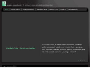 origenycomunicacion.com: Origen y Comunicación
Sitio Origen y Comunicación