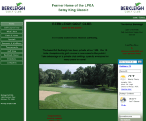 berkleighcountryclub.com: Berkleigh Golf Club Home Page
