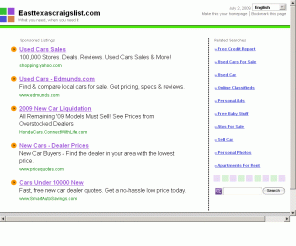 easttexascraigslist.com: easttexascraigslist.com
