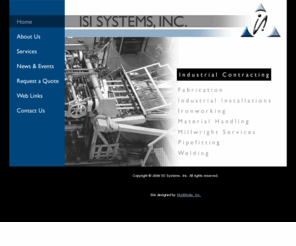 isisystems.net: ISI Systems, Inc.  | Home
ISI SYSTEMS, INC. Industrial Contracting