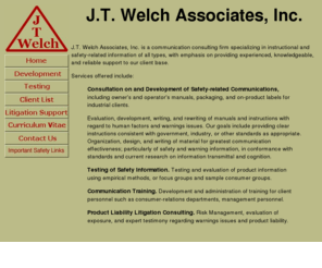 jtwelch.com: JT Welch Associates
