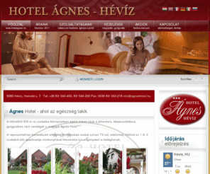 agneshotel.hu: Hotel - Hévíz - Hungary
Joomla! - a dinamikus portálmotor és tartalomkezelő rendszer