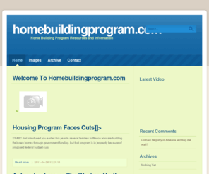 homebuildingprogram.com: homebuildingprogram.com
Site Description Here