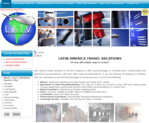 latinamericatravelvacations.com: Latin America Travel Vacations
Joomla! - el motor de portales dinámicos y sistema de administración de contenidos