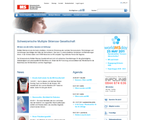 neuro-expert.info: Schweiz. MS-Gesellschaft - Home
Unterstützung für MS-Betroffene, ihre Angehörigen, Fachleute und Freiwillige in der ganzen Schweiz mit Beratung, Informationsmaterial, Seminaren, Informationsveranstaltungen und Erholungsangeboten