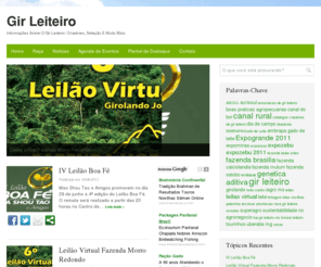 gir-leiteiro.com: Gir Leiteiro
Informações sobre o Gir Leiteiro: criadores, melhores animais, seleção e melhoramento genético.