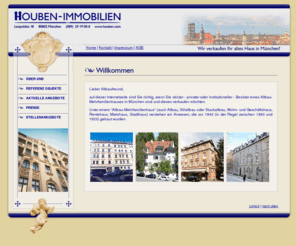 houben.com: Houben-Immobilien München | Stuckaltbauten in den Toplagen von München.
Wir sind der führende Anbieter von Stuckaltbauten in den Toplagen von München.