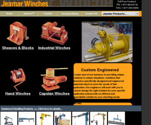 jeamar.com: | Jeamar Winches Inc. - Custom Engineered Winches |
