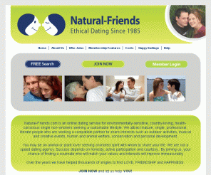 natural-friends.com: 
	Online dating service for singles Natural Friends

