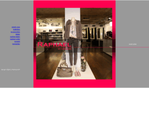raphael-shop.com: Raphael Mode und Accessoires Boutique
Raphael Damen Boutique am Ludwigsplatz in Rosenheim mit den Marken Juicy Couture, Seven for all Mankind, FTC Cashmere, True Religion, Replay, D&G, Drykorn und Coast.