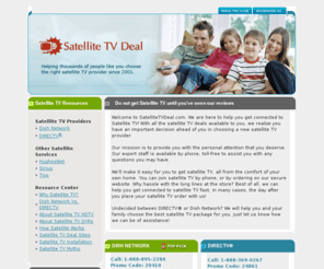 satellitetvdeal.com: Satellite TV Deals | Compare Satellite TV Providers & Packages
Get Satellite TV reviews to help you make the right choice when choosing a new Satellite TV provider.