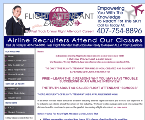 flightattendantexpress.com: Flight Attendant Jobs | School | Salary | Training | Career | Flight Attendant Express
In business making Flight Attendant dreams come true since 1998! Lifetime Placement Assistance! Our founder, Wendy Stafford, has been featured ...