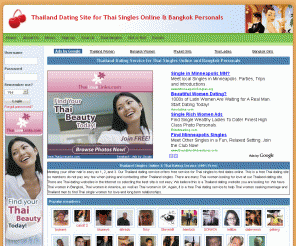 thailanddatingwomen.com:  Thailand Dating Site for Thai Singles Online & Bangkok Personals | Home
100% free Thailand dating service for Thai singles online and Western men seeking Thailand women for marriage without paying any fee so visit us today