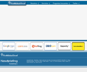 visibilidadlocal.com: Visibilidad Local en buscadores. Posicione su empresa en las primeras posiciones de Google 
El éxito de una campaña de marketing radica en situar el producto o servicio en el lugar y momento indicado para satisfacer lo antes posible las necesidades de los clientes potenciales. Visibilidadlocal.com facilita a las empresas la tarea de ser encontradas por los clientes.