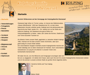 kolpingsfamilie-oberwesel.de: Kolpingsfamilie Oberwesel » Startseite
