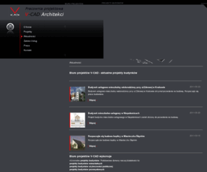 v-cad.pl: Biuro projektów V-CAD | Aktualne projekty budynków
Biuro projektów, pracownia architektoniczna - projekty budynków mieszkalnych, przemysłowych,  użyteczności publicznej. Zapraszamy! Biuro projektów V-CAD